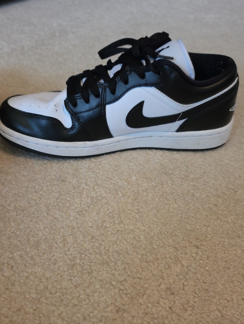 Nike Black and White Low-Top Sneaker